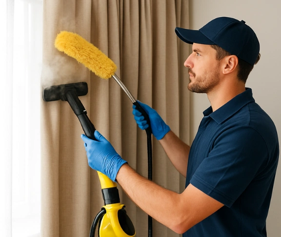 Trusted drapes cleaning technician Matty Curtain Cleaning dolans-bay-nsw QLD